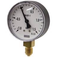 VÁKUOVÝ MANOMETER 1/4'' 63mm -1/1,5 bar