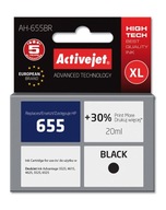 ACTIVEJET BLACK ATRAMENT PRE HP655 DESKJET 3525 6525