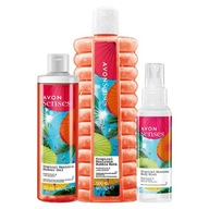 AVON Tropical Mexicana Cosmetics SET 3v1 tekutá gélová hmla