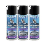 3x PULSAR SUCHÝ TEFLÓNOVÝ TUK NA PTFE VRÁTKY 400 ml 3 ks sada