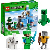 LEGO MINECRAFT 21243 BLOKUJE ZASNEŽENÉ VRCHOLY