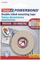 Montážna páska Powerbond 19 mm x 1,5 m pre vnútorné použitie