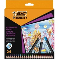 Akvarelové ceruzky BIC Intensity Premium, 24 farieb