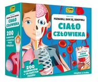 Ľudské telo Puzzle + kniha Wilga Play