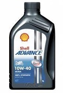 SHELL 550053785 SHELL olej 10w-40 advance 4t ultra 1l