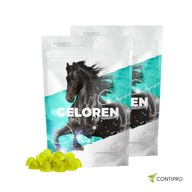 CONTIPRO GELOREN HORSE HA JELLIES 60 KUS JABLKO PRE KONE KOLAGÉN 450G