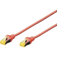 Patchcord RJ45/RJ45 S/FTP kat. 6A 3m AWG 27/7 LS0H sivý DK-1644-A-030