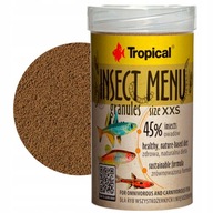 Tropical Insect Menu Granule XXS 250ml 45% hmyzu