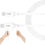 JCPAL LINX - USB-C KÁBEL S BLESKOVÝM KONEKTOROM - MFI KÁBEL 1M