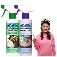 SÚPRAVA OBUV NIKWAX 2x300ML IMPREGNAČNÝ SPREJ NA KOŽENKU