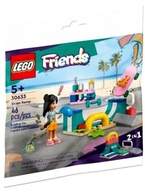 LEGO FRIENDS RAMPA NA SKATEBOARD (30633) (BLOKY)