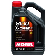 Motorový olej Motul 8100 X-Clean+ C3 5w30 5L