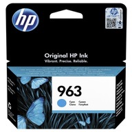 Originálny atrament / atrament HP 3JA23AE, HP 963, azúrová, 700s, 10,77 ml, HP Officejet