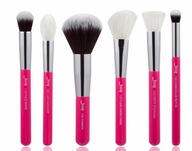 Jessup Sada 6 štetcov na make-up T204 Rose Carmin/Silver