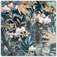 TAPETY TAPETY JUNGLE FLOWERS FAREBNÉ RASCH