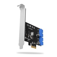 PCIe radič 2x interný 19-pin USB 3.2