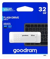 UME2 flash disk 32GB USB 2.0 biely