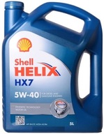 SHELL HELIX HX7 5W40 4L SN/CF, A3/B3/B4,