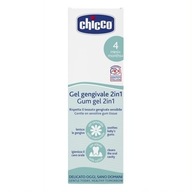 Chicco Multifunkčný gél na zuby 4M + 30ml