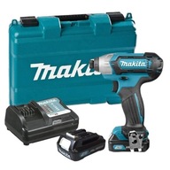 MAKITA 1/4 CXT akumulátorový rázový uťahovák TD110DSAE 2x2Ah nabíjačka