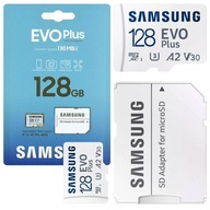 Micro SD karta SAMSUNG EVO Plus 128GB 130MBS ADAPT