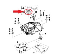 UZÁVER PALIVOVEJ NÁDRŽE Bombardier DS 250cc OEM