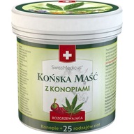 SWISSMEDICUS Hrejivá konská masť s konope 250ml