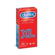 DUREX FEEL THIN XL kondómy, 12 ks.