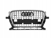 AUDI Q5 12-16 STREDNÝ GRIL STRIEBORNÝ STRED CHROM