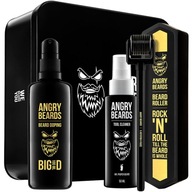 Angry Beards LARGE Sada na rast fúzov Dopingový valček ako darček