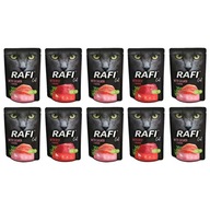 Rafi Cat vrecúško 10 x 300 g MIX CHUTÍ + ZADARMO