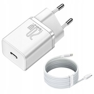 RÝCHLA NABÍJAČKA PRE APPLE IPHONE USB C 20W LIGHTNING BASEUS KÁBEL