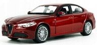 Alfa Romeo Giulia červená 1:24 model Bburago 21080