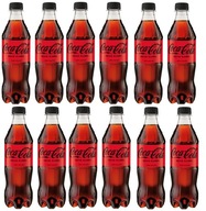 12x 500ml COCA COLA Zero sugar BACK