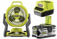 RYOBI VENTILÁTOR BATÉRIOVÝ VENTILÁTOR RF18 +5Ah