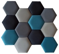 Čalúnené panely HONEYCOMB HEXAGON SOFT