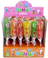 Bunny Lollipop Lízanky Želé fazuľky Králik Zajac 30 ks