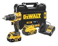 18V príklepový vŕtací skrutkovač DeWalt [DCD100YP2T-QW] 100 rokov spoločnosti DeWalt