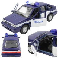 AUTO PRUŽINA PRUŽINA KOVOVÝ MODEL WELLY Polonez Caro POLICE 1:34 PRE CHLAPKOV