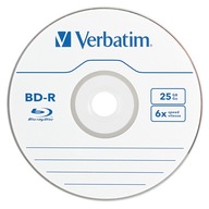 Disky VERBATIM BD-R 25 GB 6x puzdro na šperky 5 ks