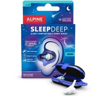 Špunty do uší a chrániče sluchu Alpine SleepDeep S na spanie