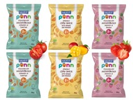 SALVEST Ponn BIO Crisps set rôzne príchute jahoda mango paradajka 6 x 20g