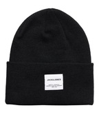 Jack&Jones JACLONG KNIT BEANIE NOOS jednoveľkostná čierna zimná čiapka