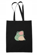 Frog Shopper BAG Eco Cotton Bag 4 Módna čierna