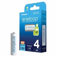 4x BATÉRIE ENELOOP R6/AA 2000 mAh