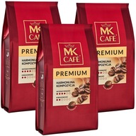 MK Cafe Premium zrnková káva sada 3x1kg