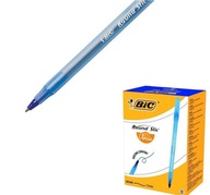 Blue Bic Round Stick pero 1 mm - 60 kusov