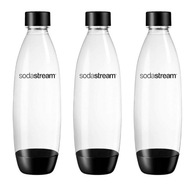 SODASTREAM karbonizačná fľaša FUSE BLACK 3 ks