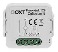 OXT Mini relé 1 okruh bez N ZigBee TUYA 10A Smart