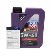 LIQUI MOLY OLEJ 5W-40 1L SYNTHOIL HIGHTECH